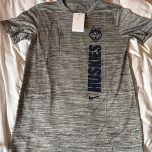 Nike Gray Huskies Short Sleeve Tee